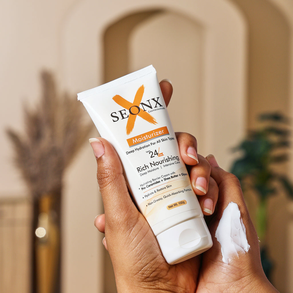 Moisturizer Cream 100g | Hydrating Face Moisturizer with Pro-Ceramides, Shea Butter & Glycerin | Lightweight Daily Use Cream for All Skin Types