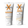 Moisturizer 100g & Sunscreen Gel SPF 50 PA+++ Combo | Face Cream with Pro-Ceramides, Shea Butter & Glycerin | Lightweight Oil-Free Sunscreen for All Skin Types